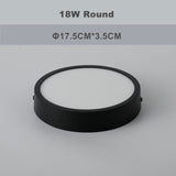 Round Square Panels Light Surface Mounted LED Ceiling Downlight Aisle Corridor Porch Ceiling lamp 6W 9W 12W 18W 24W