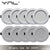 LED Downlight 7W 9W 12W 15W 18W Round Recessed Lamp AC 220V 10pcs Downlight Home Decor Bedroom Kitchen Indoor Spot Lighting