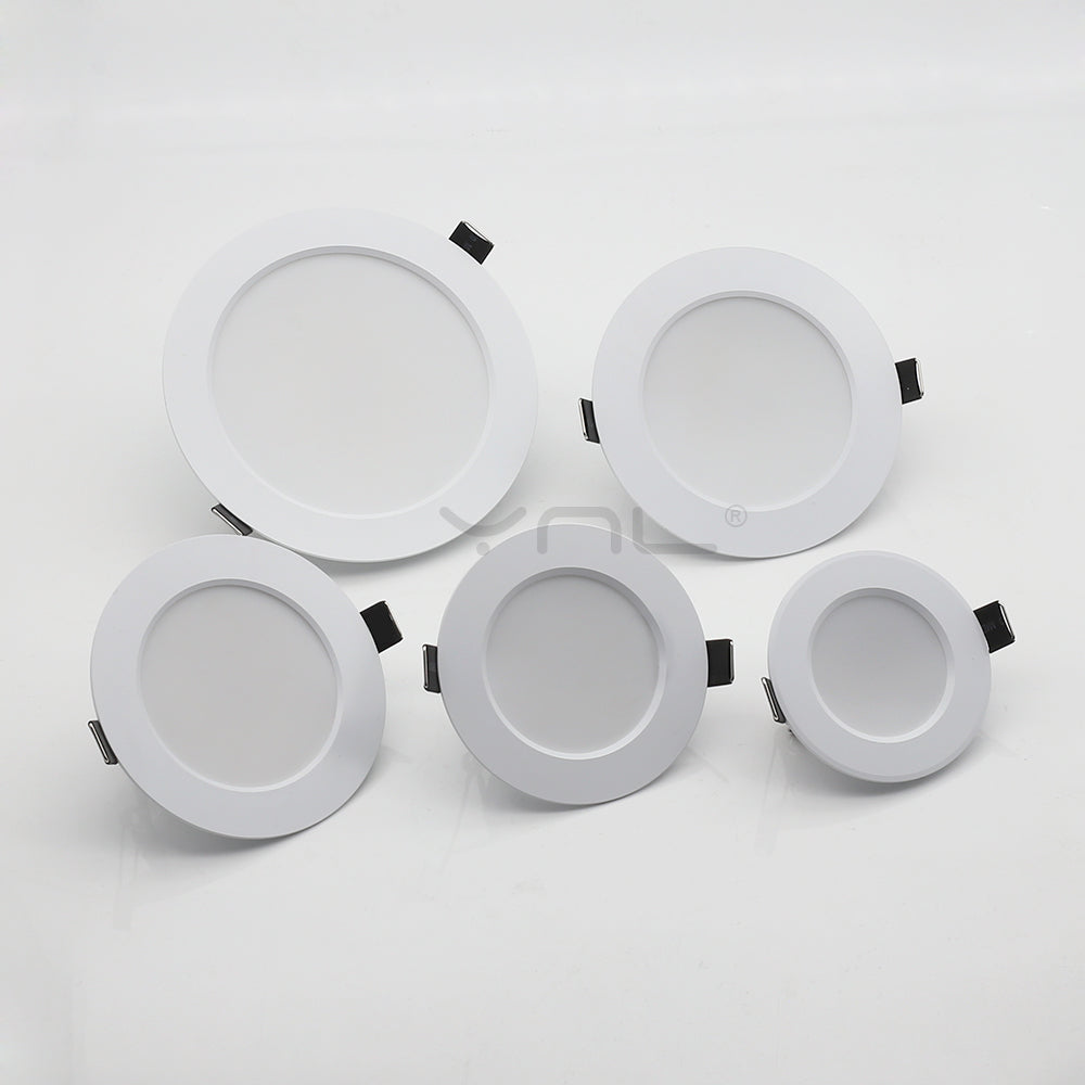 LED Downlight 7W 9W 12W 15W 18W Round Recessed Lamp AC 220V 10pcs Downlight Home Decor Bedroom Kitchen Indoor Spot Lighting