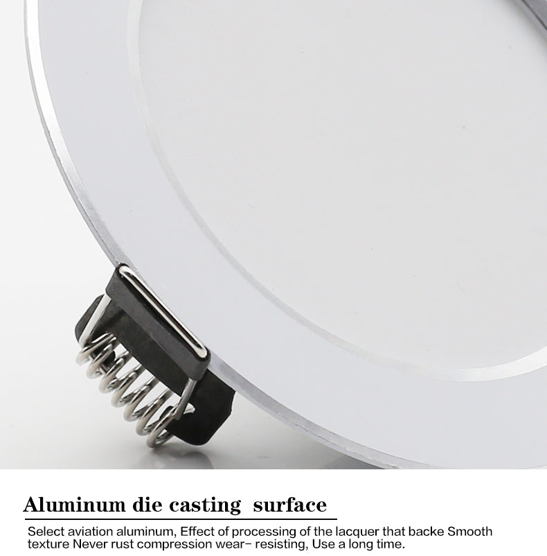 LED Downlight 7W 9W 12W 15W 18W Round Recessed Lamp AC 220V 10pcs Downlight Home Decor Bedroom Kitchen Indoor Spot Lighting