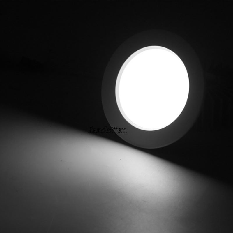 LED Recessed Dimmable Ultra-thin LED Downlight 18W 24W 110V-240V 5730 Ceiling Lamp 12W warm white For store supermarket lighting