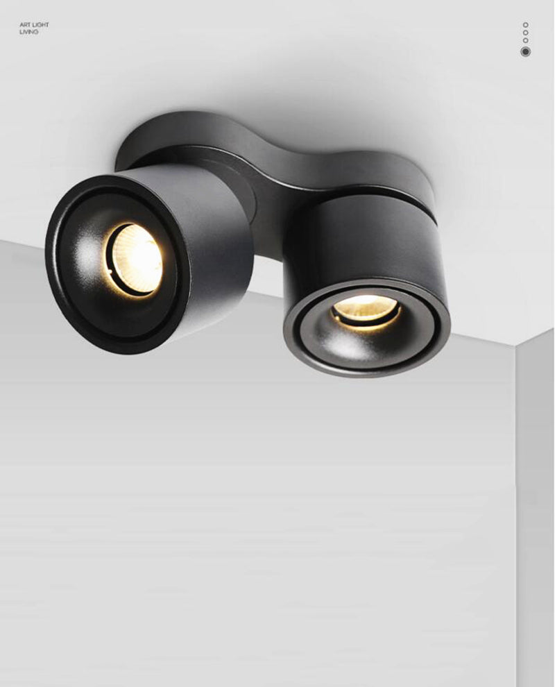 Dimmable COB LED Downlights 18W 24W 30W LED Ceiling Spot Lights AC110-240V LED Ceiling Lamps Warm Cold White Indoor Lighting