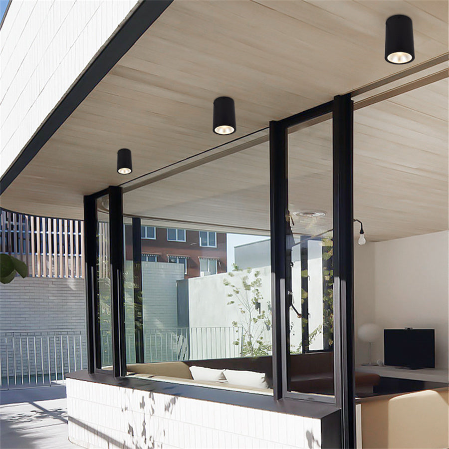 Ip65 Waterproof COB LED Downlight Surface Mounted 10W 20W 35W Outdoor LED Ceiling Lamps Spotlight For Home Garden Villa Decor