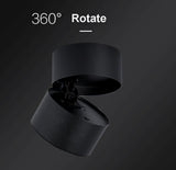 Surface Mounted Mini Embedded COB LED Downlights 5W 7W 360 degree rotation LED Ceiling Lamp Spot Light Downlight AC85-265V