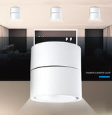 Surface Mounted Mini Embedded COB LED Downlights 5W 7W 360 degree rotation LED Ceiling Lamp Spot Light Downlight AC85-265V