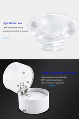 Surface Mounted Mini Embedded COB LED Downlights 5W 7W 360 degree rotation LED Ceiling Lamp Spot Light Downlight AC85-265V