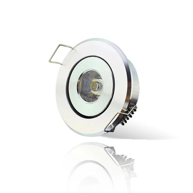 Dimmable Mini Spotlight DC12V Ceiling Recessed Downlight 3W Led Downlight Cob Emits Red Blue Green Light Cold Warm White Lamp