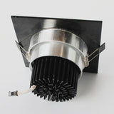 Square Recessed Dimmable COB LED Downlights 7W 9W 12W 18W 24W LED Ceiling Spot Lights 110-240V LED Ceiling Lamps Indoor Lighting