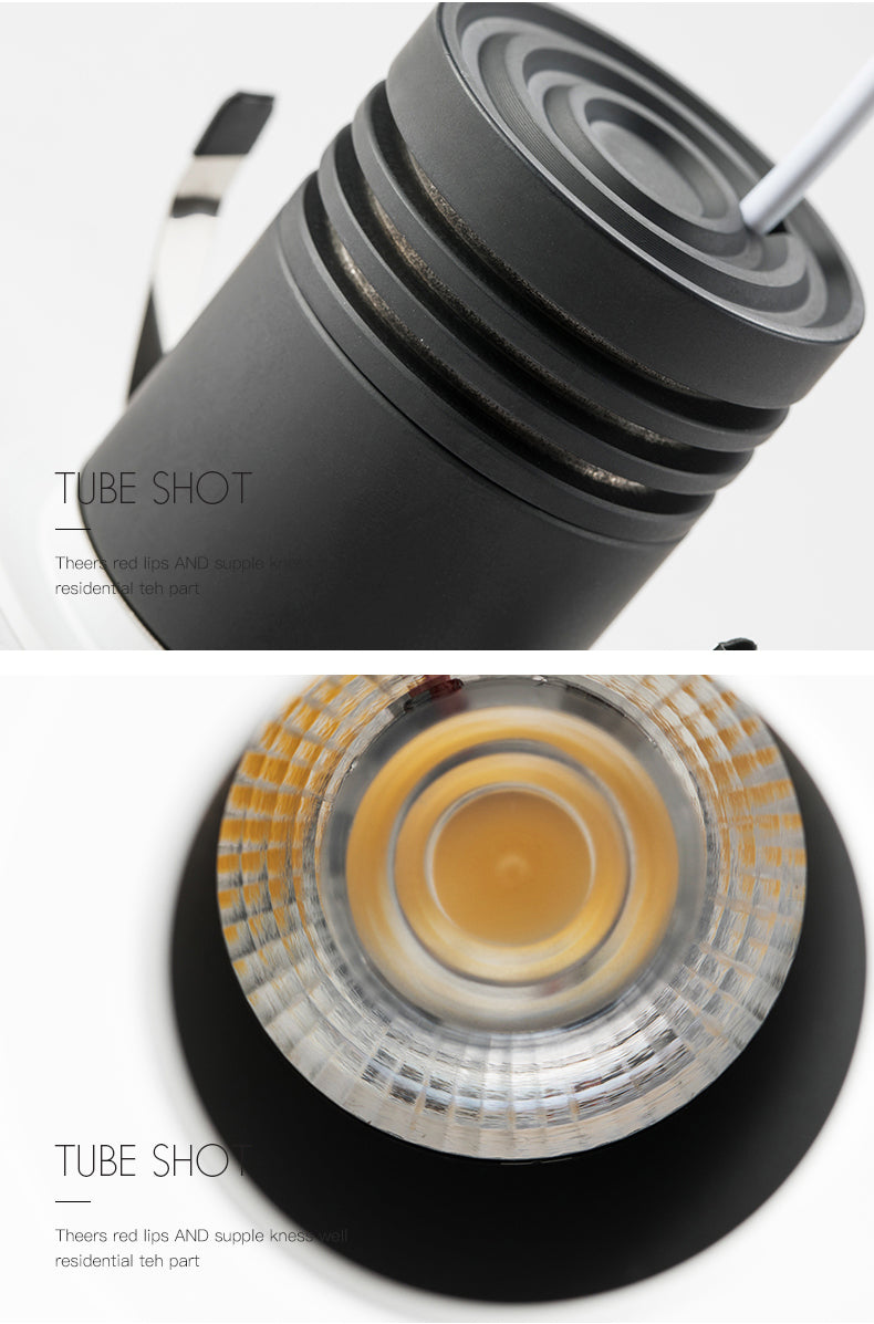 Anti-Glare Recessed Led Ceiling Downlight 3W 5W 7W 12W Under Cabinet Closet Dining Living Room Home Mini Spotlight Fixture Lamps