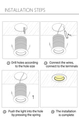 Anti-Glare Recessed Led Ceiling Downlight 3W 5W 7W 12W Under Cabinet Closet Dining Living Room Home Mini Spotlight Fixture Lamps