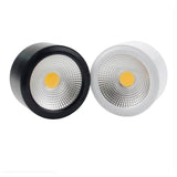 Surface Mounted COB LED Downlights Dimmable 5W 7W 10W 15W LED Ceiling Lamp AC85-265V Living Room Kitchen Aisle balcony Lighting