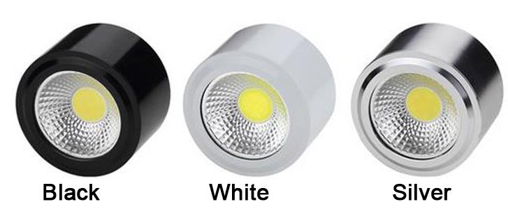 Surface Mounted COB LED Downlights Dimmable 5W 7W 10W 15W LED Ceiling Lamp AC85-265V Living Room Kitchen Aisle balcony Lighting