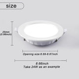Led Downlight Recessed Indoor Ceiling Lamp 5W 9W 12W 18W AC220V Dimmable Led Spot Light For Living Room Foyer Bar Counter Office