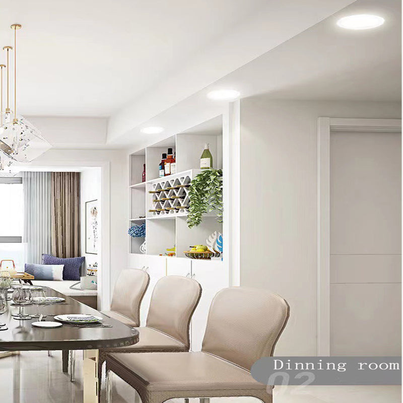 Led Downlight Recessed Indoor Ceiling Lamp 5W 9W 12W 18W AC220V Dimmable Led Spot Light For Living Room Foyer Bar Counter Office