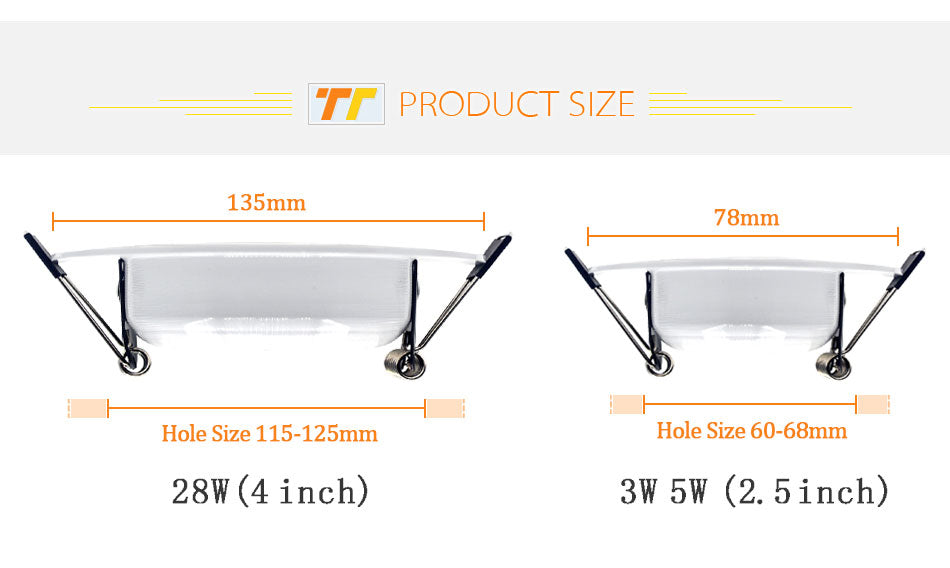 Waterproof Dimmable LED Downlight 5W 7W 9W 12W 15W 18W 10 Pcs Recessed Spot Light Ceiling Lamp Home Indoor Lighting AC 220V 230V