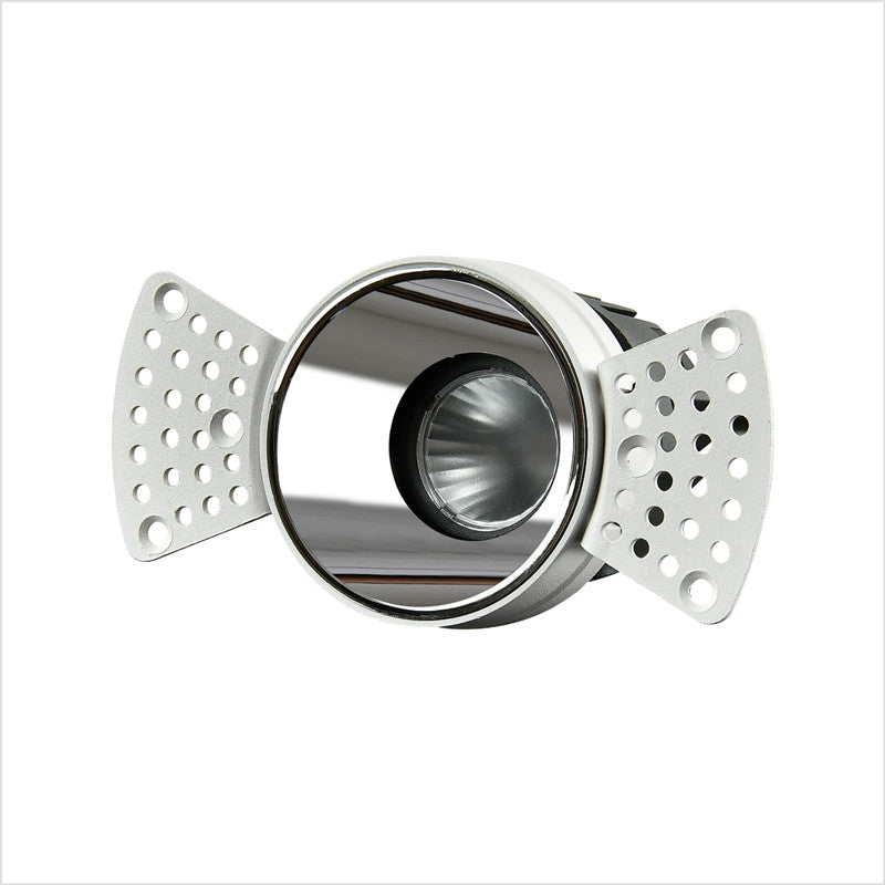 Honeycomb Nest Anti Glare Lens COB Recessed Downlight 15W Dimmable 110V 220V Round LED Ceiling Spot Light 24° Pic Background