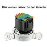 Honeycomb Nest Anti Glare Lens COB Recessed Downlight 15W Dimmable 110V 220V Round LED Ceiling Spot Light 24° Pic Background