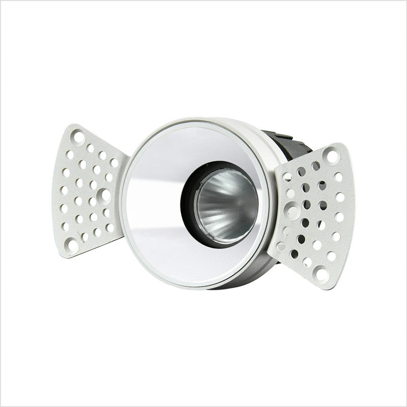 Honeycomb Nest Anti Glare Lens COB Recessed Downlight 15W Dimmable 110V 220V Round LED Ceiling Spot Light 24° Pic Background