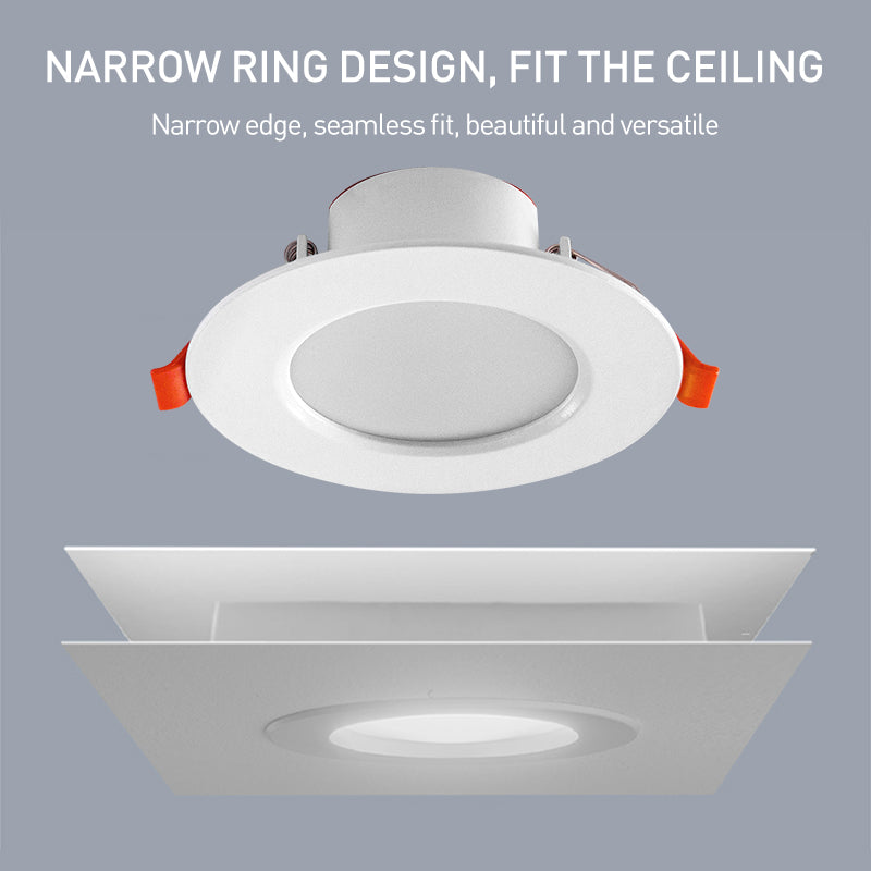 LED Downlight Recessed Round LED Ceiling Lamp 7W High Brightness 5PCS Warm White Cold White Day White AC220-240V No Need Driver