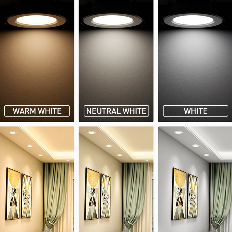 LED Downlight Recessed Round LED Ceiling Lamp 7W High Brightness 5PCS Warm White Cold White Day White AC220-240V No Need Driver