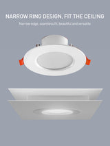 LED Downlight Recessed Round LED Ceiling Lamp 7W High Brightness 5PCS Warm White Cold White Day White AC220-240V No Need Driver