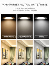 LED Downlight Recessed Round LED Ceiling Lamp 7W High Brightness 5PCS Warm White Cold White Day White AC220-240V No Need Driver