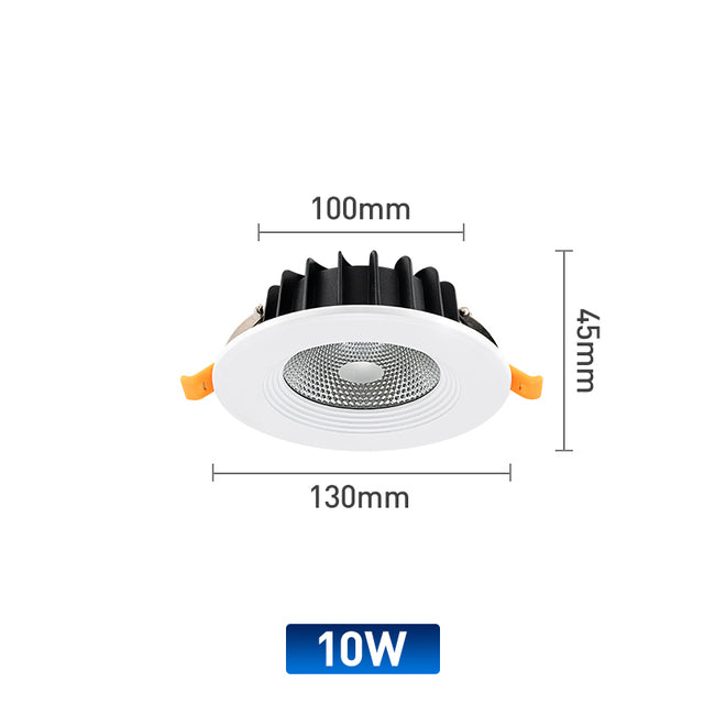 LED Downlight Recessed Round Aluminum LED Ceiling Lamp High Brightness 7W 10W 15W 20W 30W 36W Spotlight Warm Cold White 220-240V