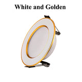 LED Downlight Round LED SMD Chip 3w 5w 7w 9w 12w 15w AC220 230V Recessed 10Pack LED Lamp Spot Light indoor light LED Bulb