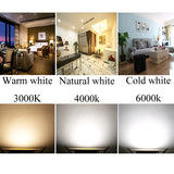 LED Downlight Round LED SMD Chip 3w 5w 7w 9w 12w 15w AC220 230V Recessed 10Pack LED Lamp Spot Light indoor light LED Bulb