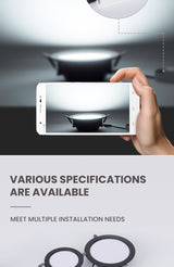 Integrated Die-casting LED Down Light LED Downlight AC85-265V 5w/7w/9w/12w/20w Spot Lightings Ceiling Panel Downlights Indoor