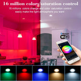 Smart Bluetooth-compatible APP LED Downlight RGB/WW/CW Ceiling Round Lamp 5W 9W 16 Color Changing Spot Light Indoor Lighting