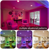 Smart Bluetooth-compatible APP LED Downlight RGB/WW/CW Ceiling Round Lamp 5W 9W 16 Color Changing Spot Light Indoor Lighting