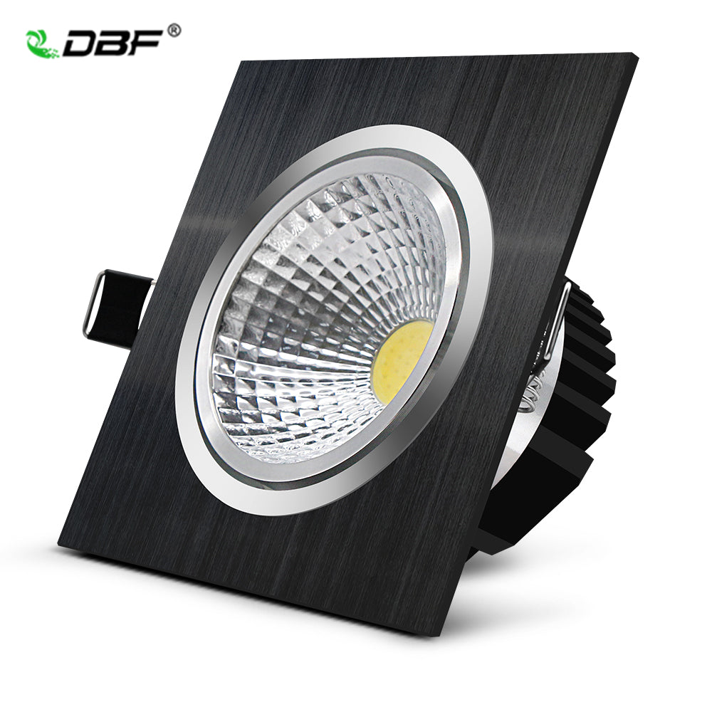 LED Ceiling Lamp 7W 9W 12W 15W COB Downlight LED 85-265V LED Recessed Down lamp led lights for home with led driver Dimmable
