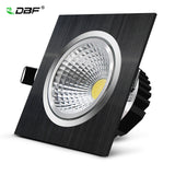 LED Ceiling Lamp 7W 9W 12W 15W COB Downlight LED 85-265V LED Recessed Down lamp led lights for home with led driver Dimmable