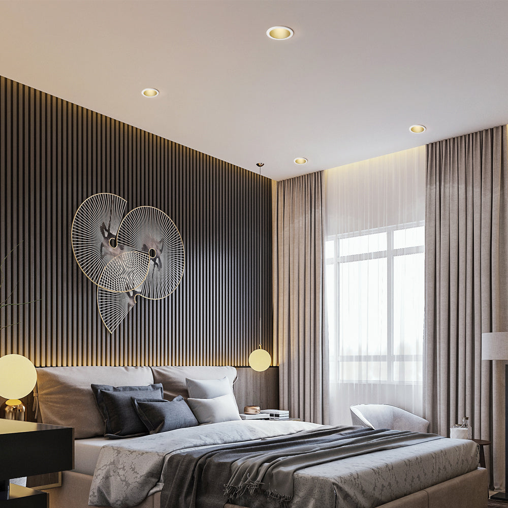 Recessed Ceiling Downlight 7W /12W Flush Mount Spotlight Rotatable Angle LED Spotlight for Foyer Kitchen Bedroom Home Lightings