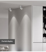 Dimmable rotating LED downlight surface mounted adjustment COB ac85-265V 5W7W10W12W15W LED ceiling spotlight