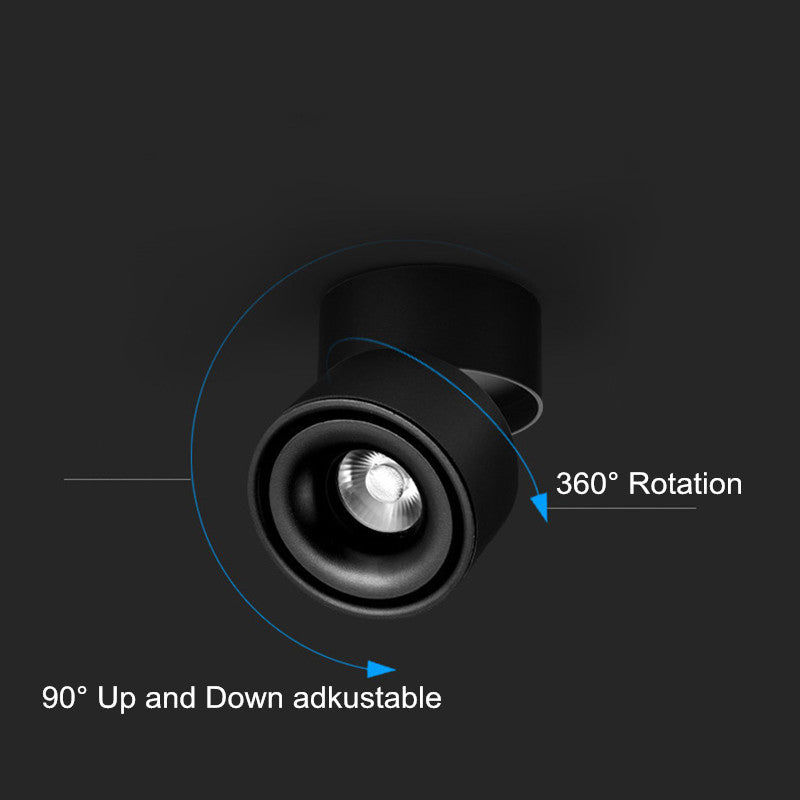 360 Degree Rotatable Surface Mounted Ceiling Downlight 7W 10W 12W 15W LED Ceiling Spot Light for Kitchen Living room Decor