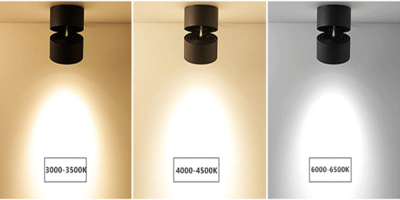 360 Degree Rotatable Surface Mounted Ceiling Downlight 7W 10W 12W 15W LED Ceiling Spot Light for Kitchen Living room Decor