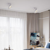 DBF Foldable LED Surface Mounted Downlight 5W 7W 10W Ultra-thin Square 360 Degree Rotatable 3000K/4000K/6000K Ceiling Spot Light