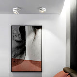 DBF Foldable LED Surface Mounted Downlight 5W 7W 10W Ultra-thin Square 360 Degree Rotatable 3000K/4000K/6000K Ceiling Spot Light