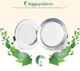 Kaguyahime LED Downlights 18W 15W 9W 5W 3W AC 220V 110V Ultra Thin Aluminum Spot Light For Living Room Down Light Ceiling lamp