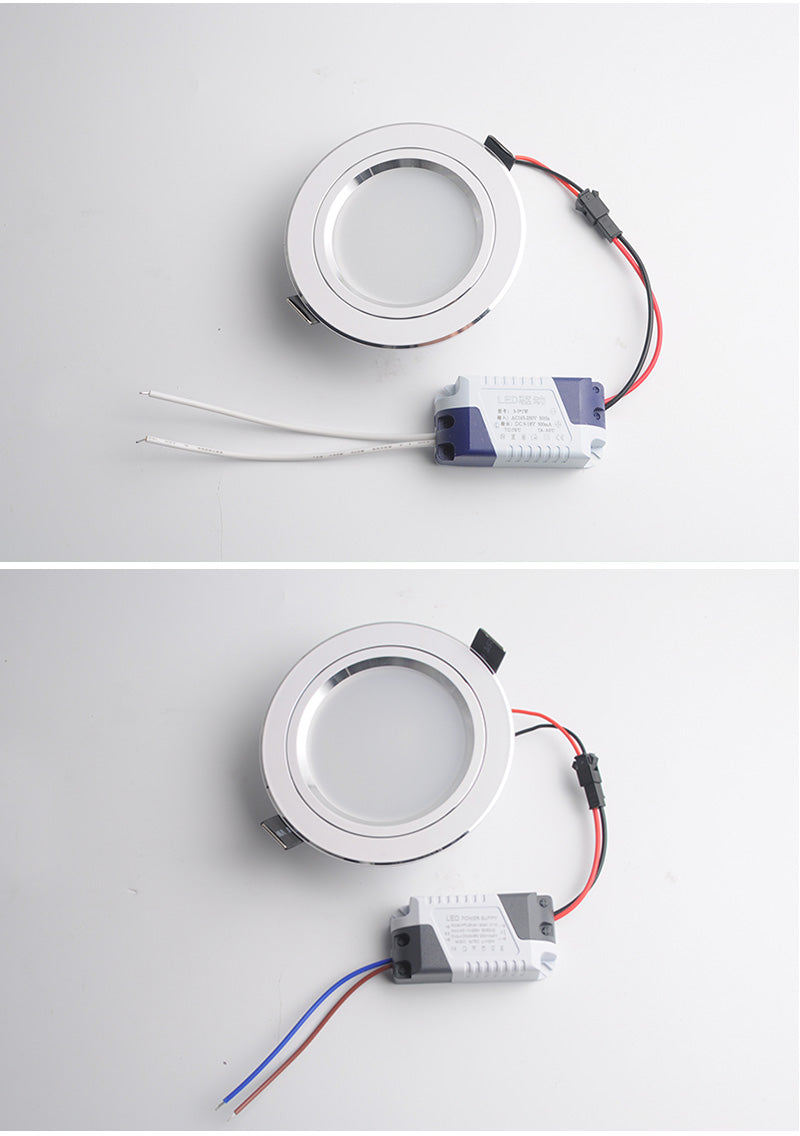 Kaguyahime LED Downlights 18W 15W 9W 5W 3W AC 220V 110V Ultra Thin Aluminum Spot Light For Living Room Down Light Ceiling lamp