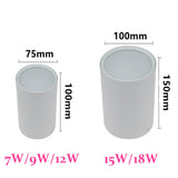 Dimmable LED Downlight Surface Mounted Ceiling Lamp with Wire Hanging 7W 9W 12W 15W 18W AC85-265V Ceiling Spot Light Home decoration