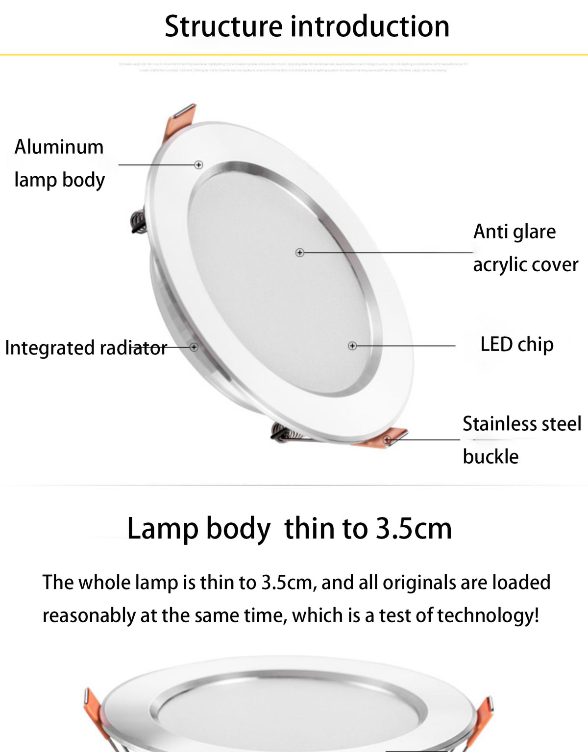 Saiyo LED Downlight 10pcs/lot Three Colors Dimming 5W 7W Recessed Gold White Silver Ceiling Lamp Aluminum Indoor Lighting