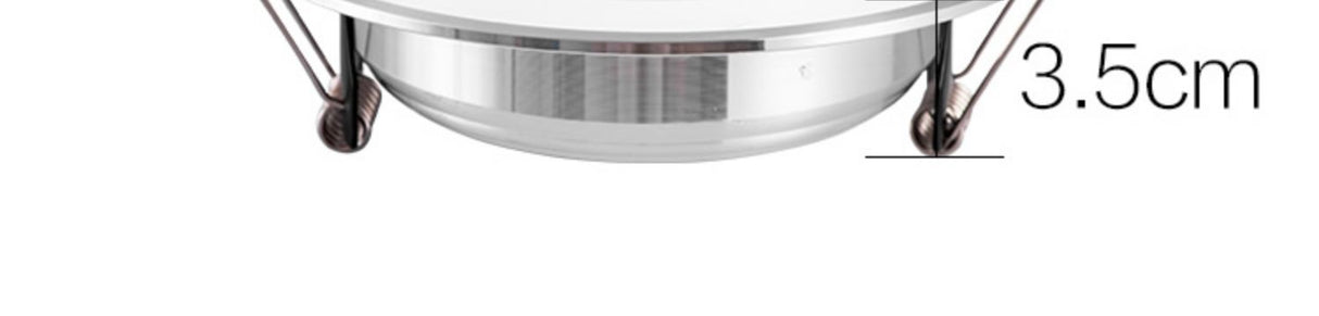 Saiyo LED Downlight 10pcs/lot Three Colors Dimming 5W 7W Recessed Gold White Silver Ceiling Lamp Aluminum Indoor Lighting