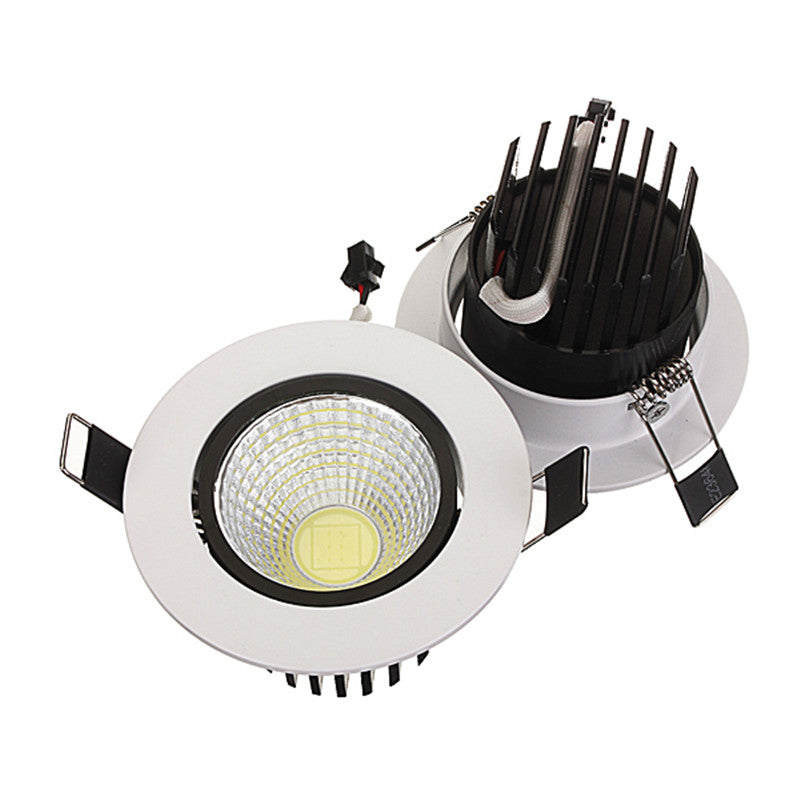 LED COB Downlight AC85-265V Recessed LED Bulb led Spot for Home Bathroom 6W 9W 12W 15W Illumination led Indoor Ceiling lamp