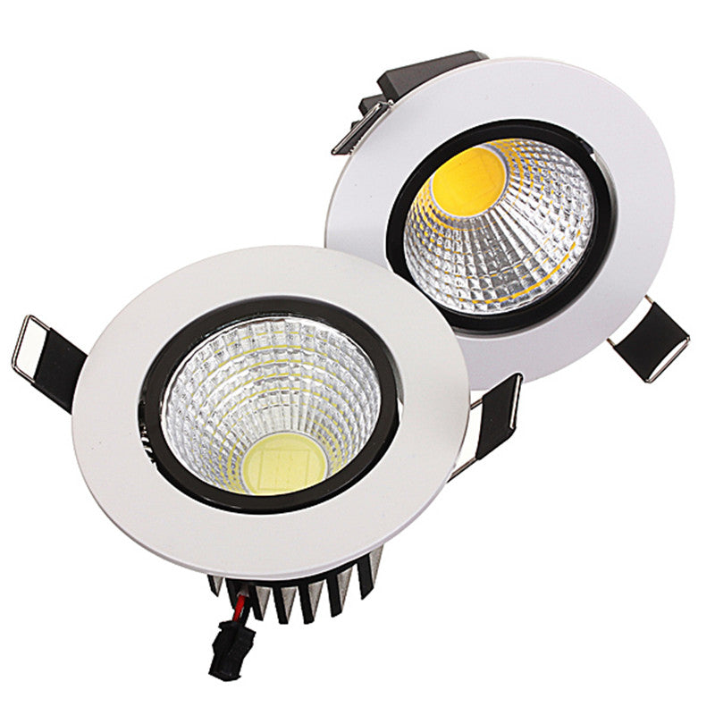 LED COB Downlight AC85-265V Recessed LED Bulb led Spot for Home Bathroom 6W 9W 12W 15W Illumination led Indoor Ceiling lamp