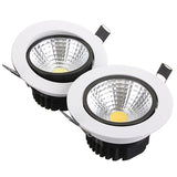 LED COB Downlight AC85-265V Recessed LED Bulb led Spot for Home Bathroom 6W 9W 12W 15W Illumination led Indoor Ceiling lamp