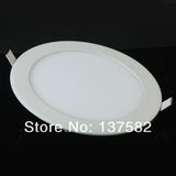 Super Bright LED Panel Downlight LED Ceiling Downlight Recessed LED Panel Light Driver Included AC85-265V 10pcs/lot Ceiling Downlight