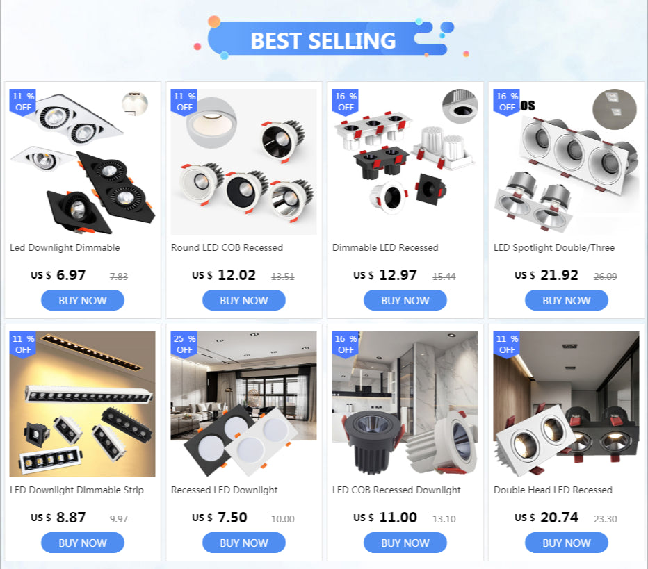 Ceiling Light 1/2/3/4 Head 12w Square Surface Mounted Downlight Anti-glare Living Room Bedroom Indoor Lighting Household Lamp